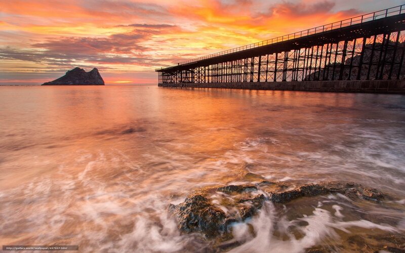 Sunset at Pier