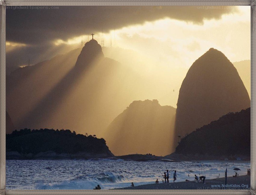 Sunset at Rio de Janeiro