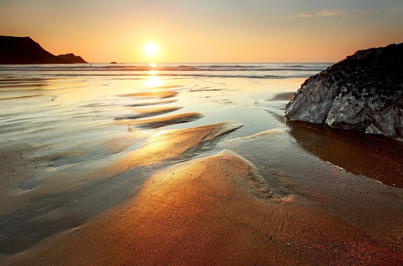 Sunset at Sandy Beach