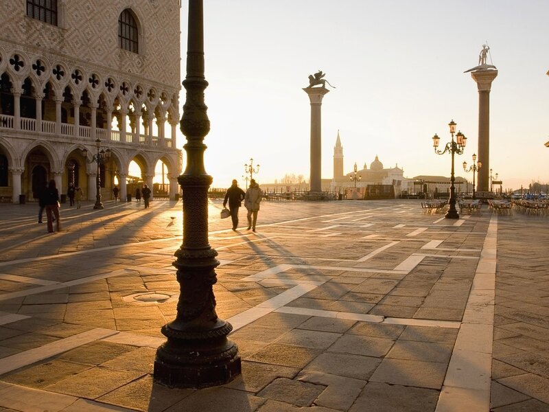 Sunset at St. Mark's Square