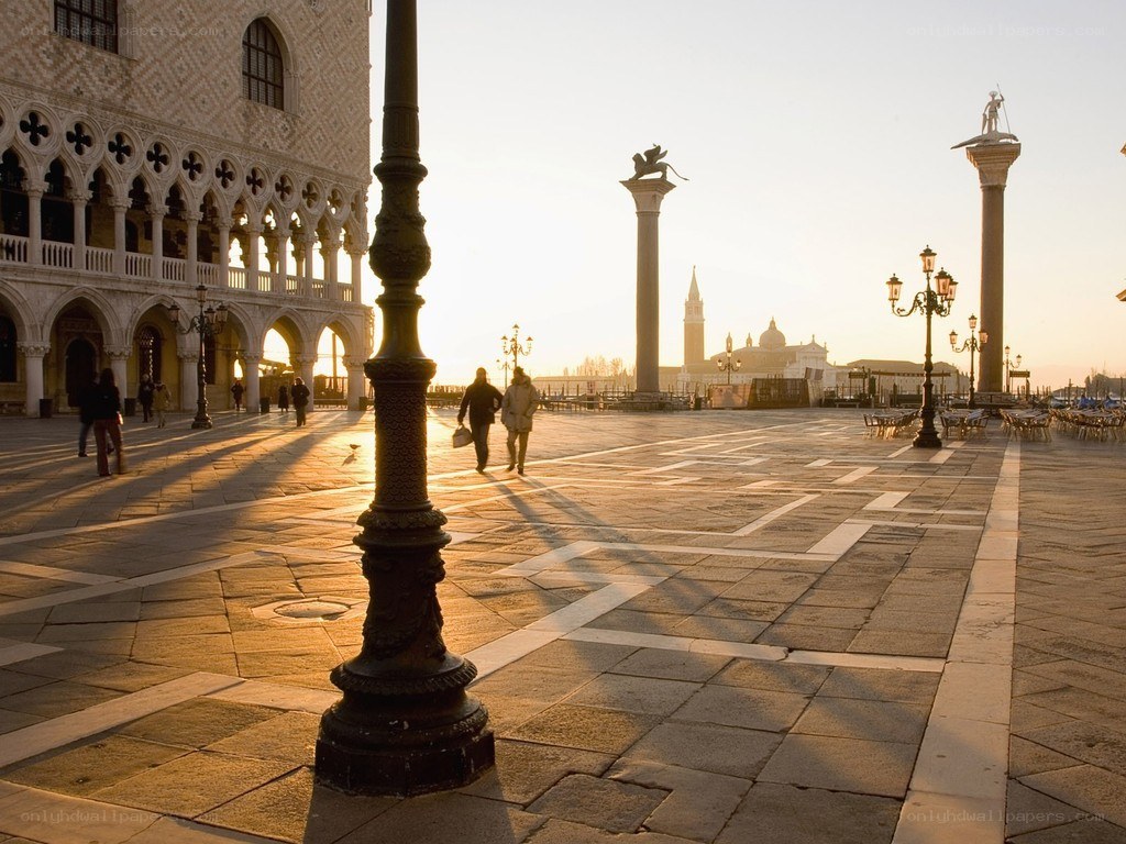 Sunset at St. Mark's Square