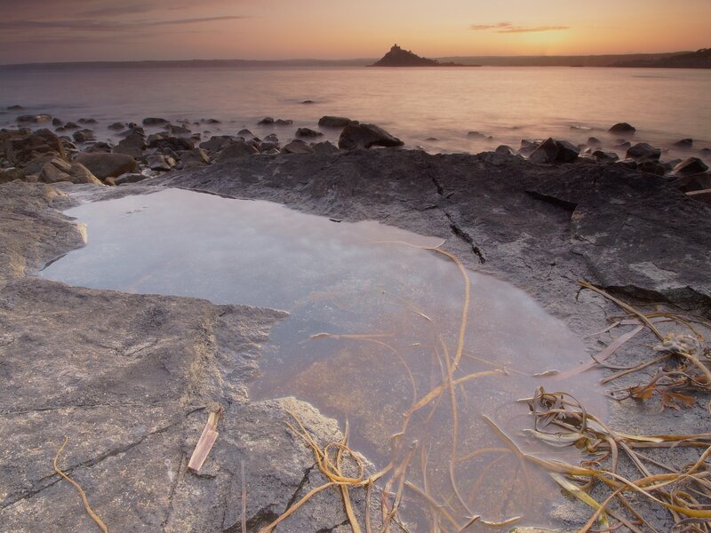 Sunset at St Michael's Mount
