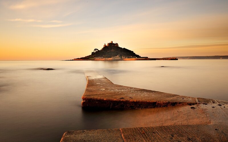 Sunset at St Michael's Mount