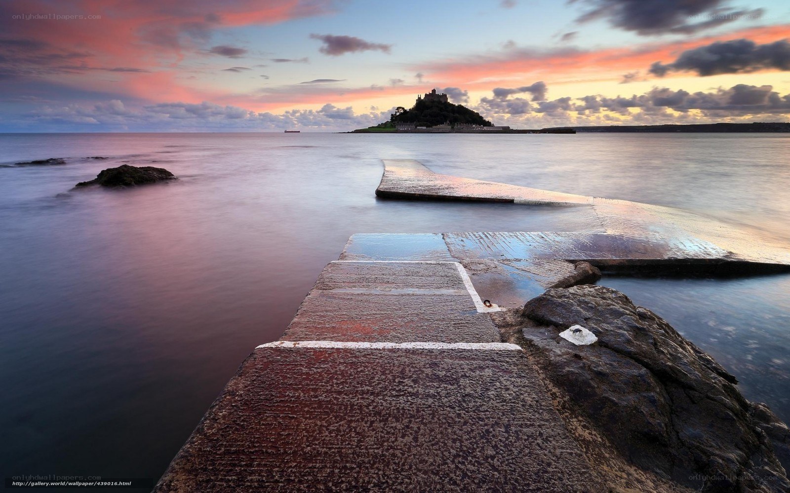 Sunset at St Michael's Mount