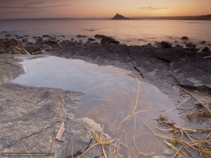 Sunset at St Michael's Mount