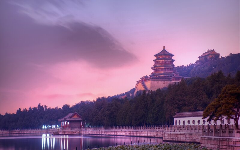 Sunset at Summer Palace