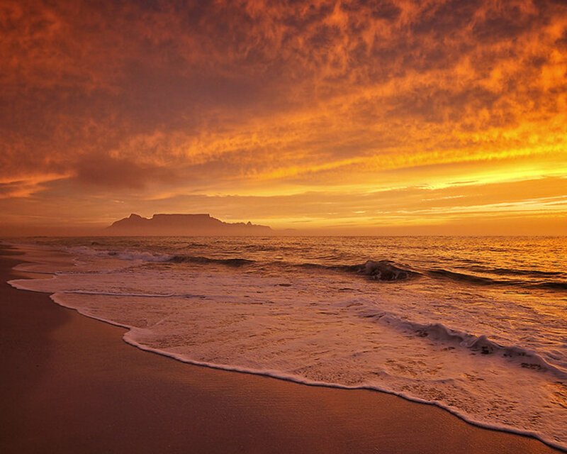 Sunset at Table Mountain