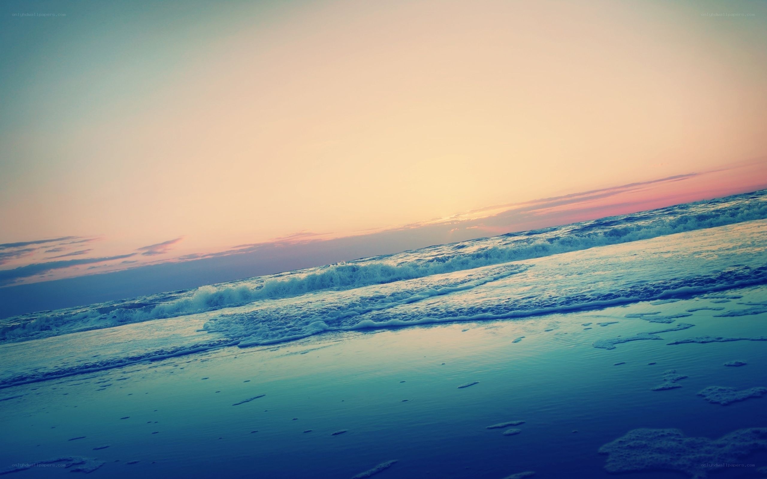 sunset at the beach
