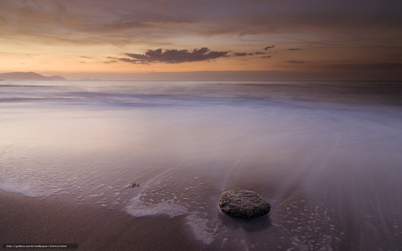 Sunset at the beach