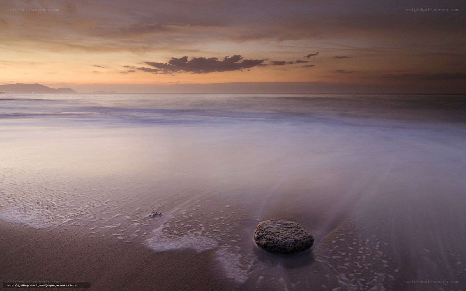 Sunset at the beach