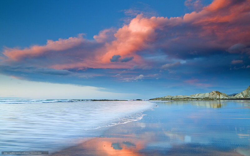 Sunset at the beach