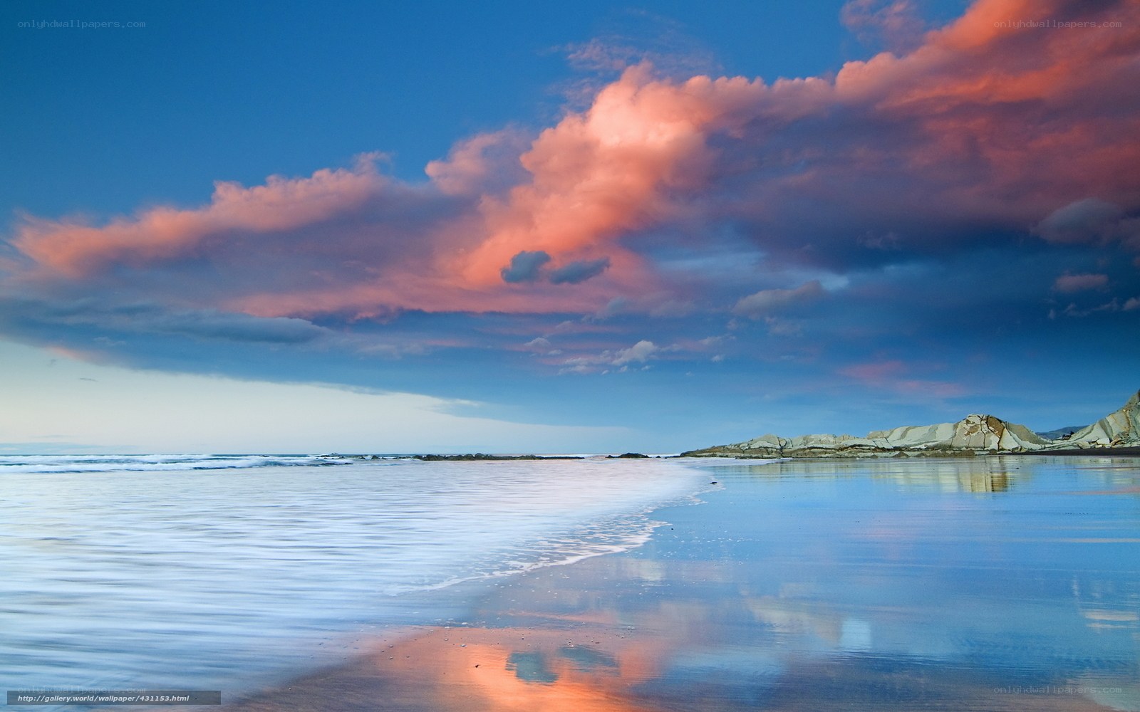 Sunset at the beach