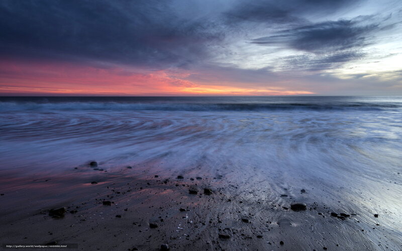 Sunset at the beach