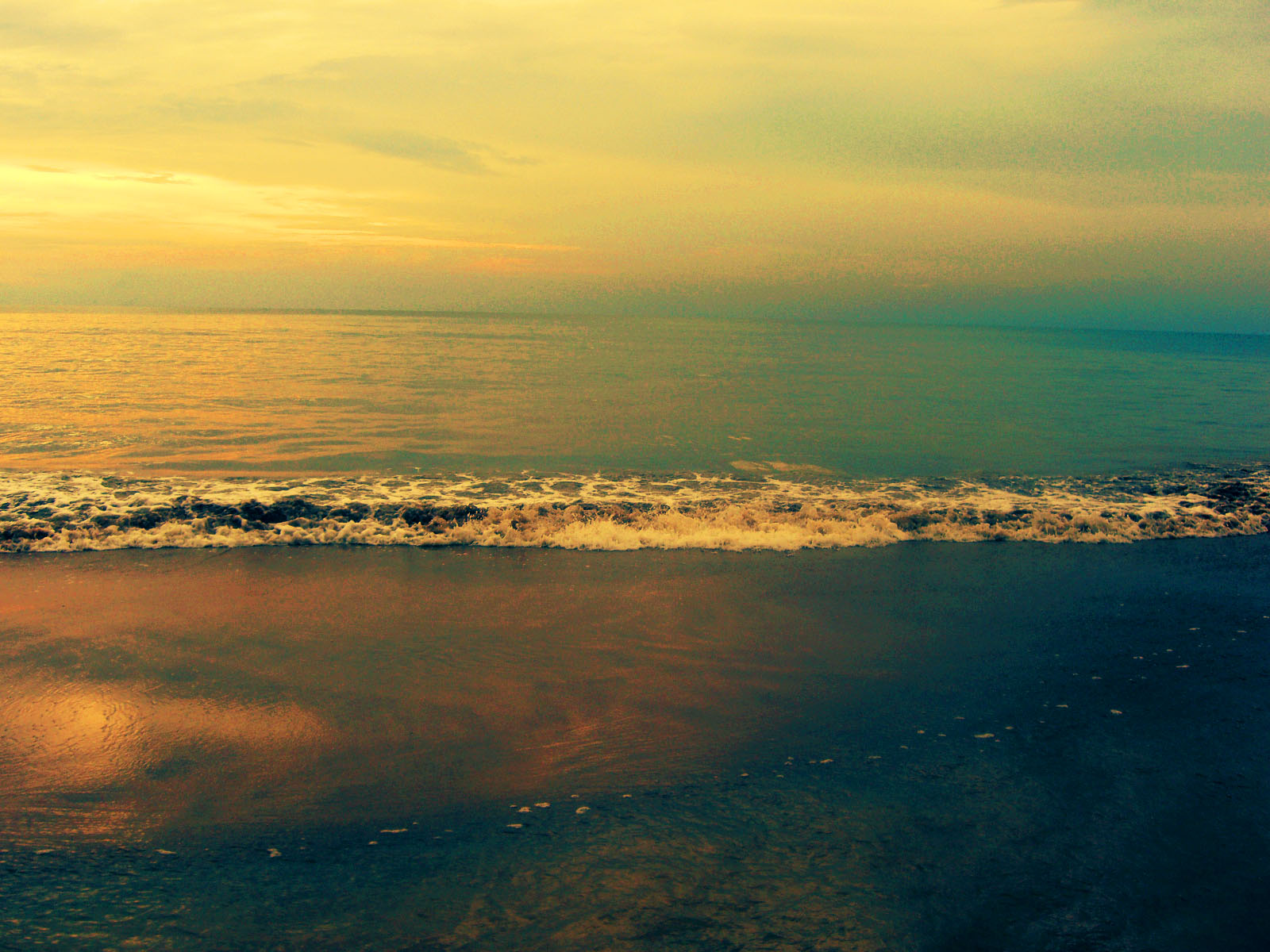 Sunset at the beach