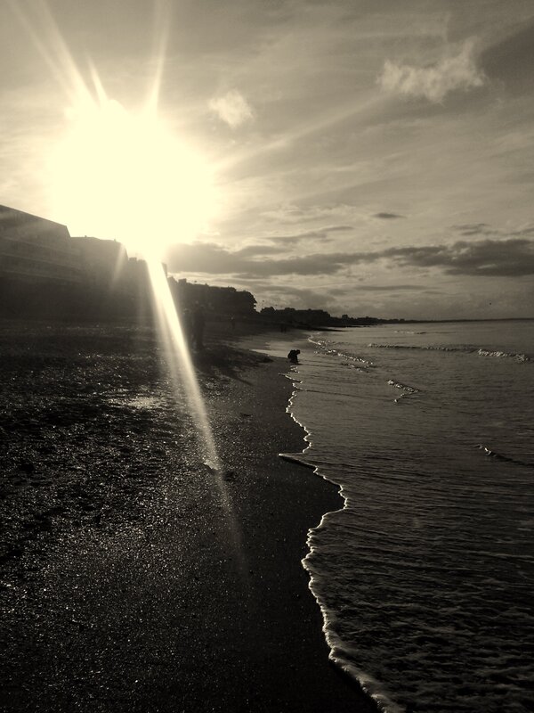 Sunset at the beach