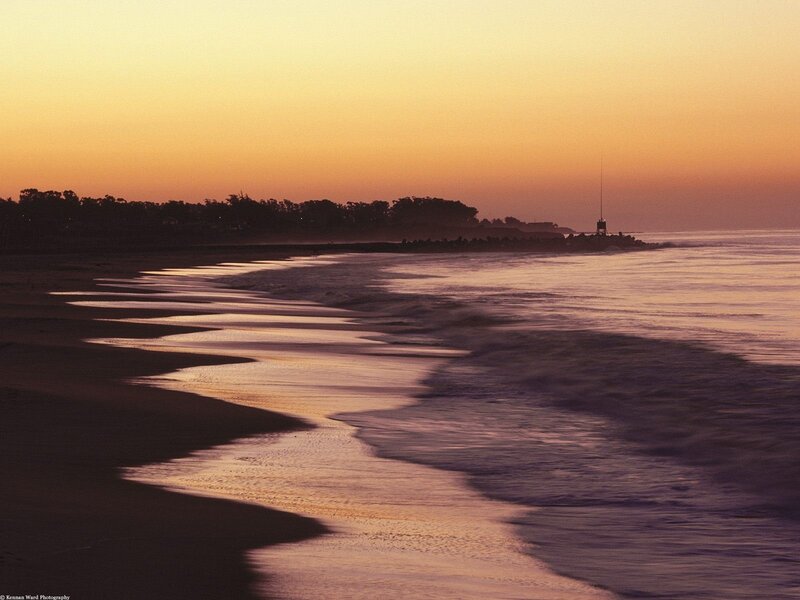 Sunset at the beach