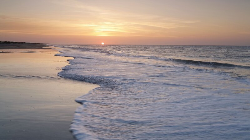 Sunset at the beach