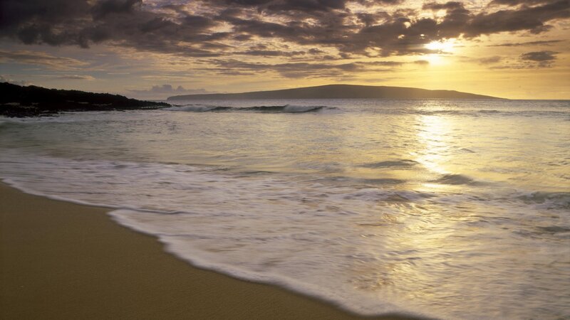 Sunset at the beach
