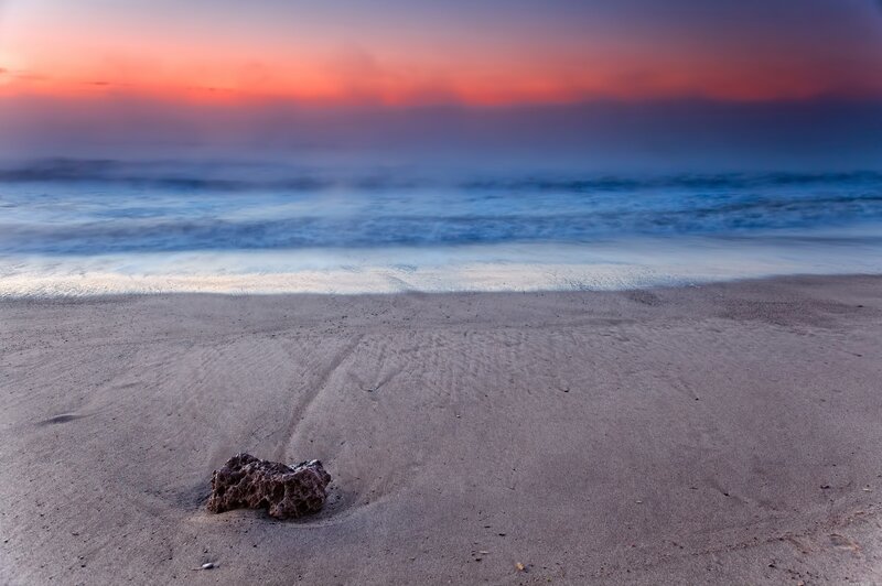 Sunset at the beach