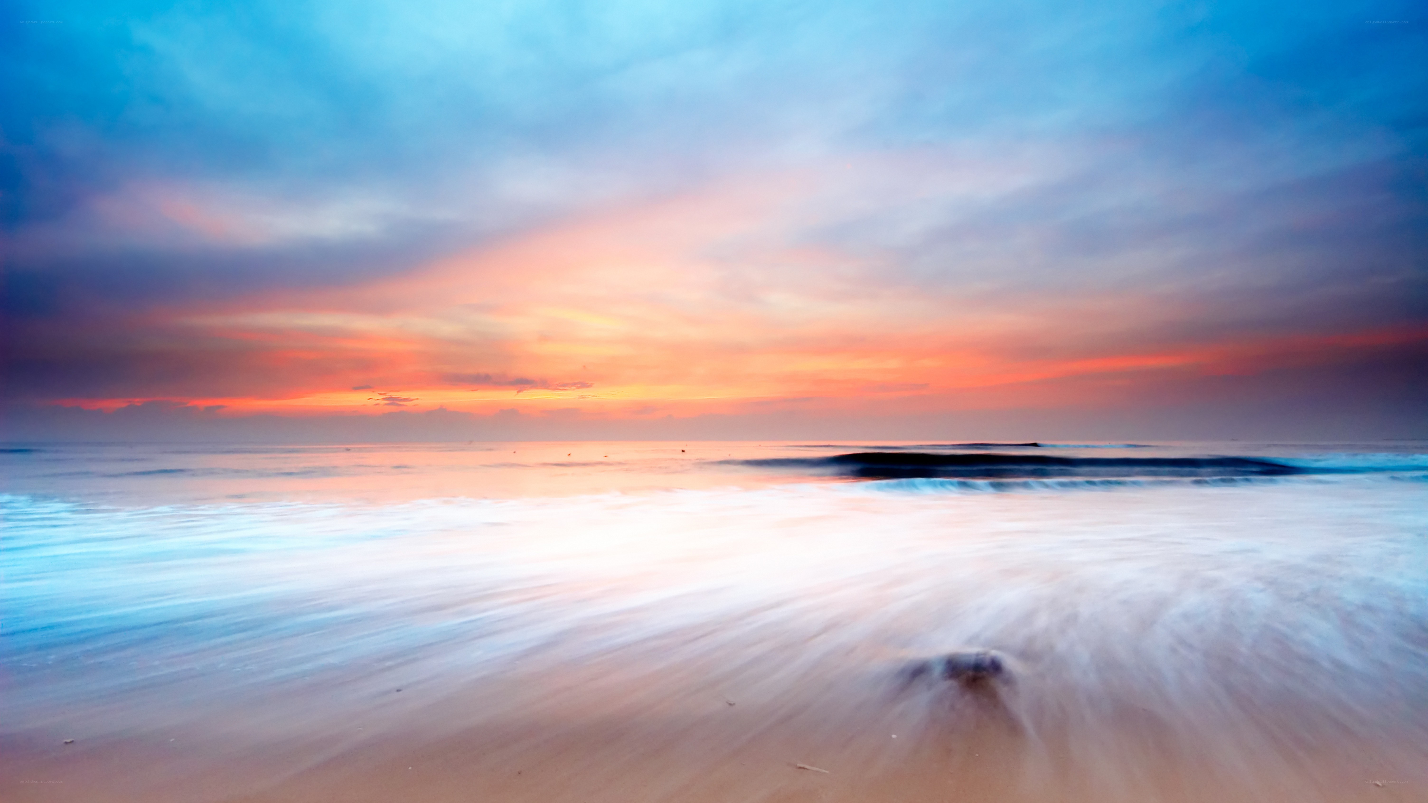 sunset at the beach