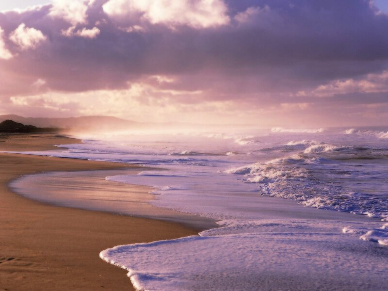 Sunset at the beach