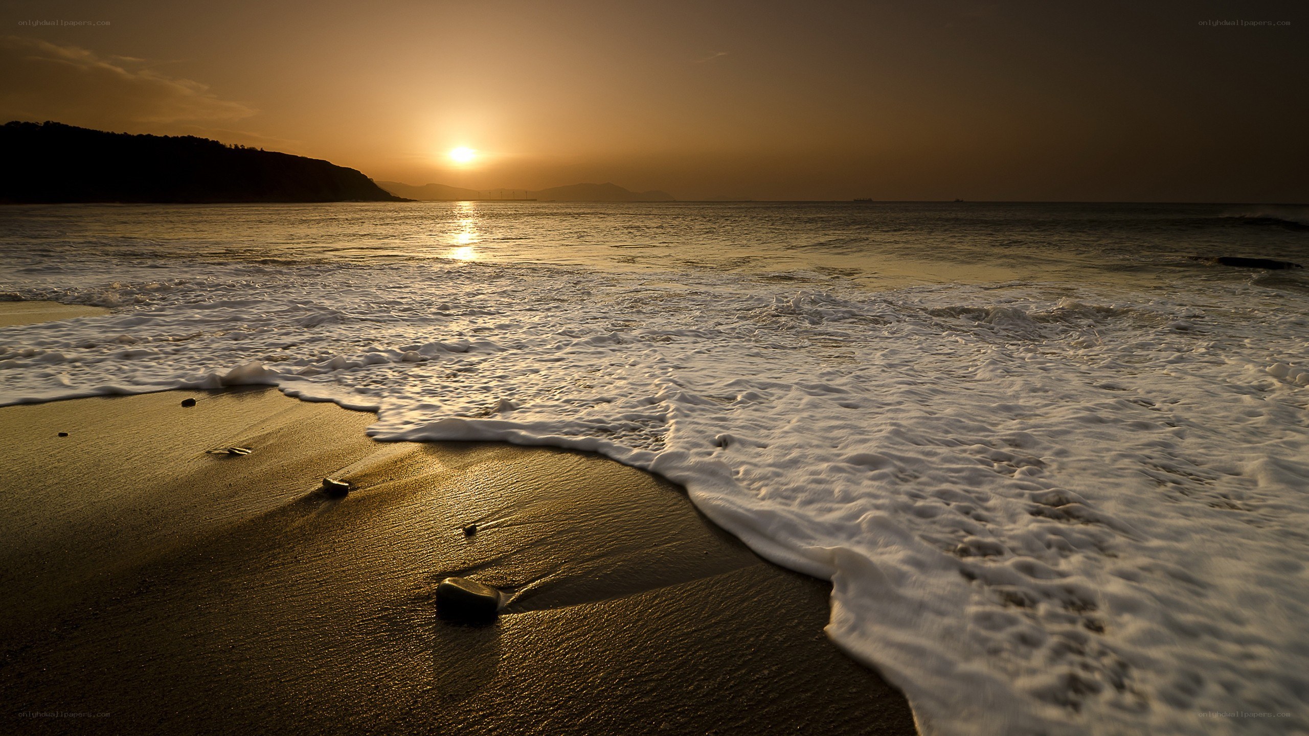 Sunset at the beach