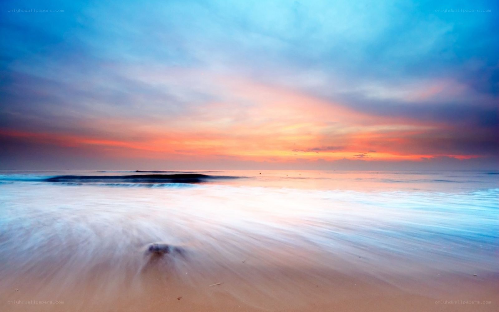 Sunset at the beach