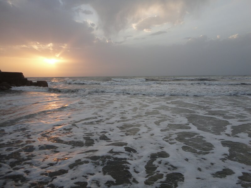 Sunset at the beach
