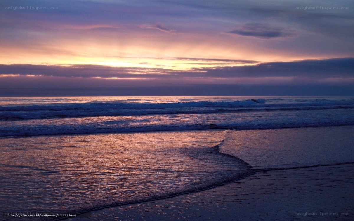 sunset at the beach