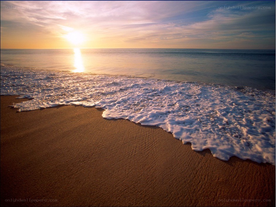 Sunset at the beach