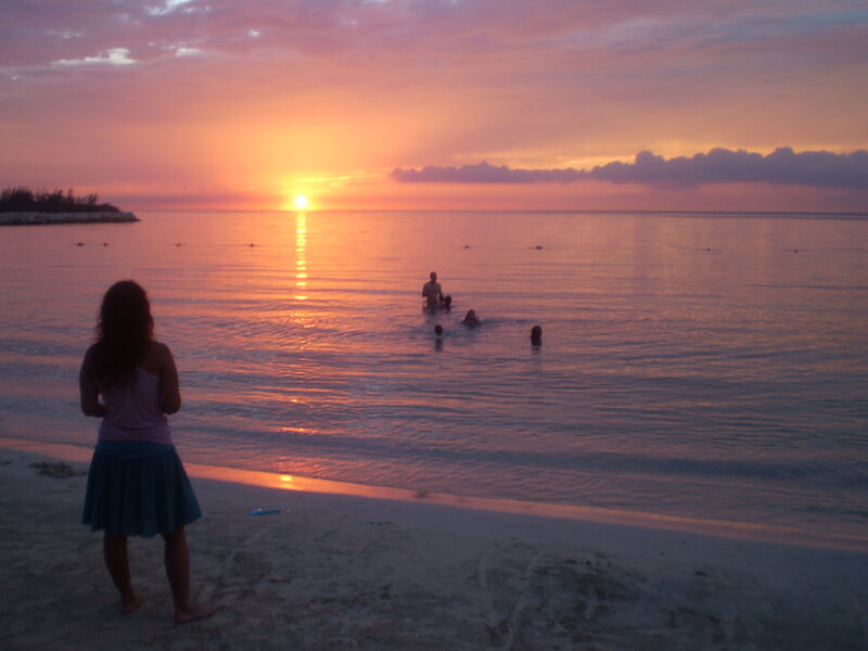 Sunset at the beach