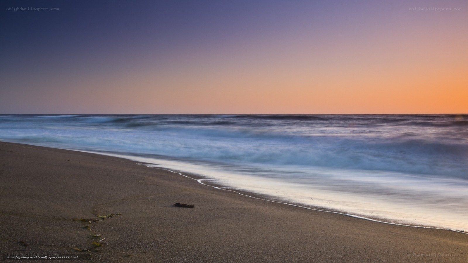 sunset at the beach