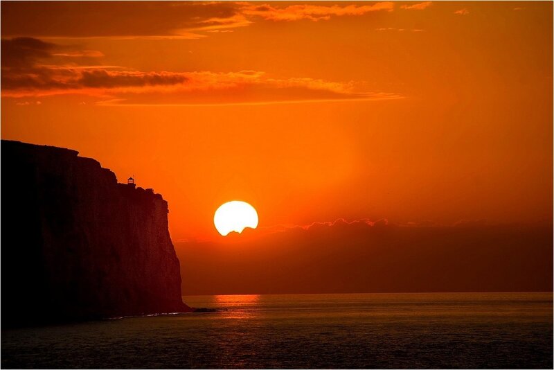 Sunset at the Cliffs
