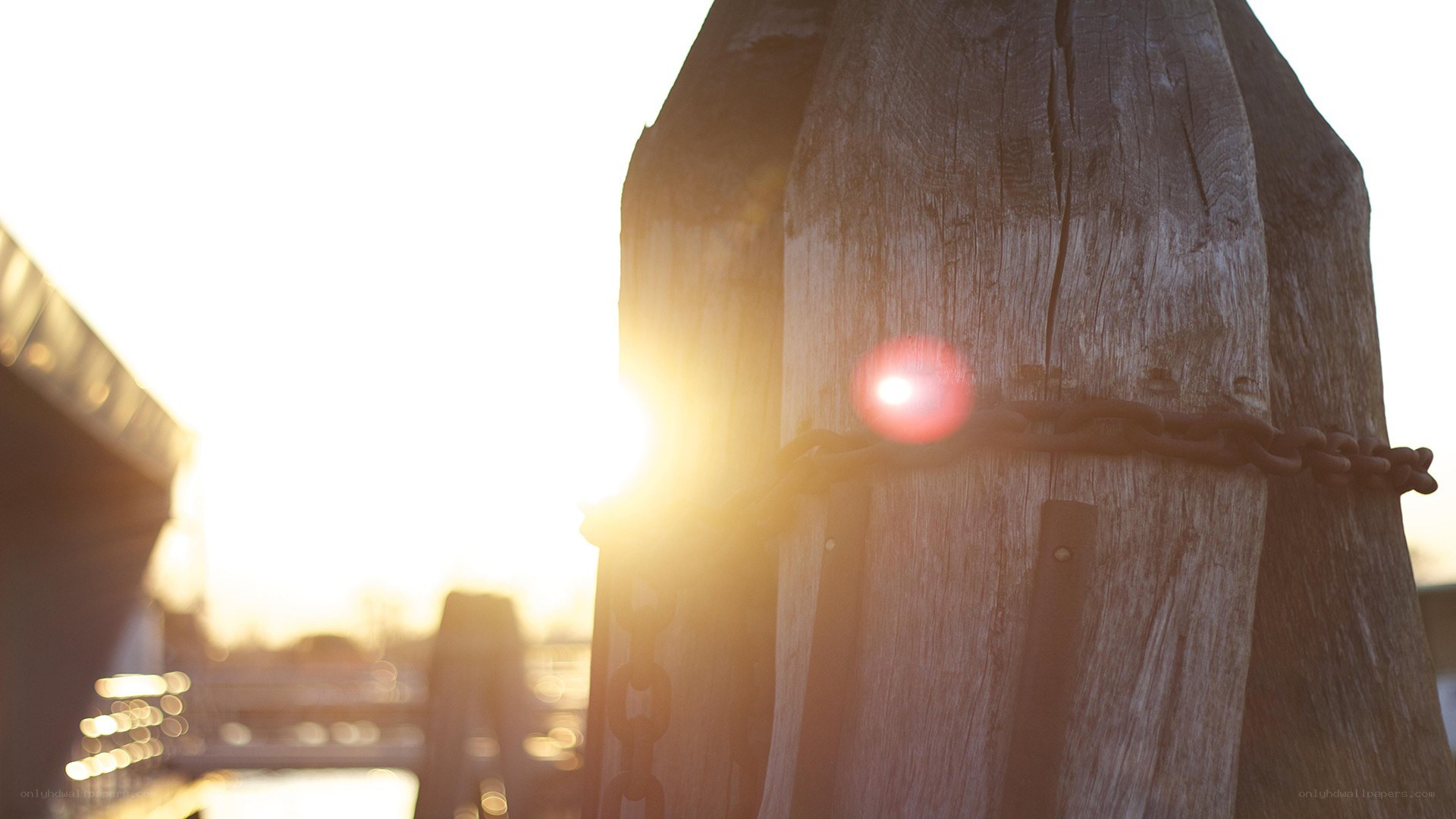 Sunset at the dock