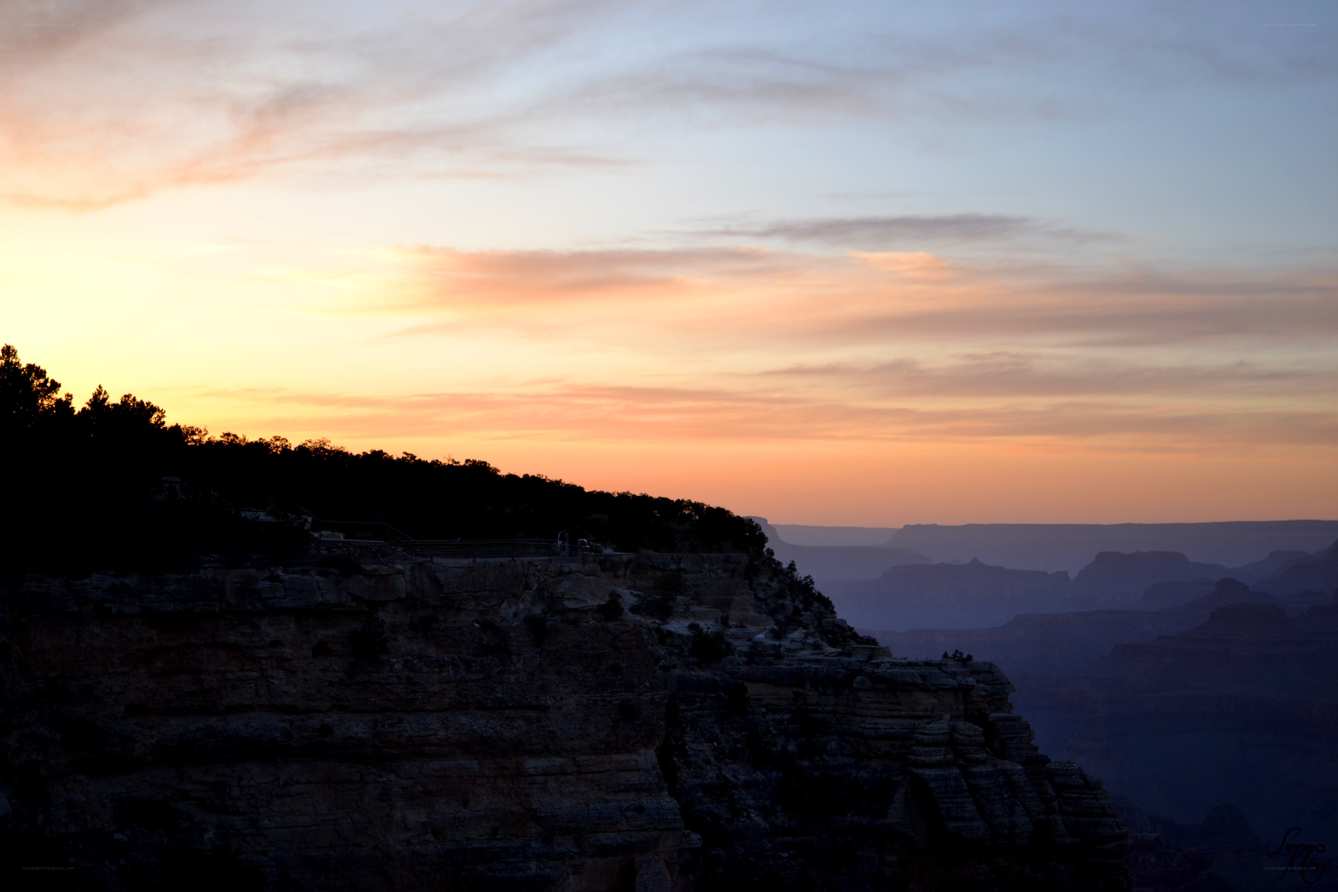 Sunset at the Grand Canyon