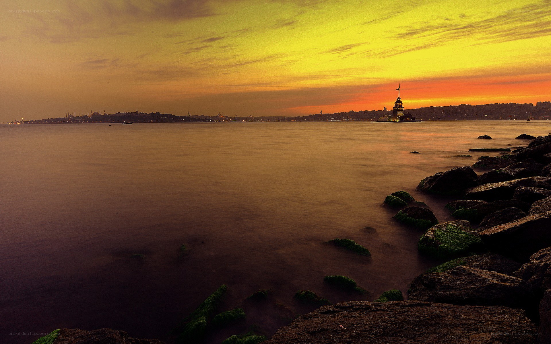 Sunset at the Maiden's Tower