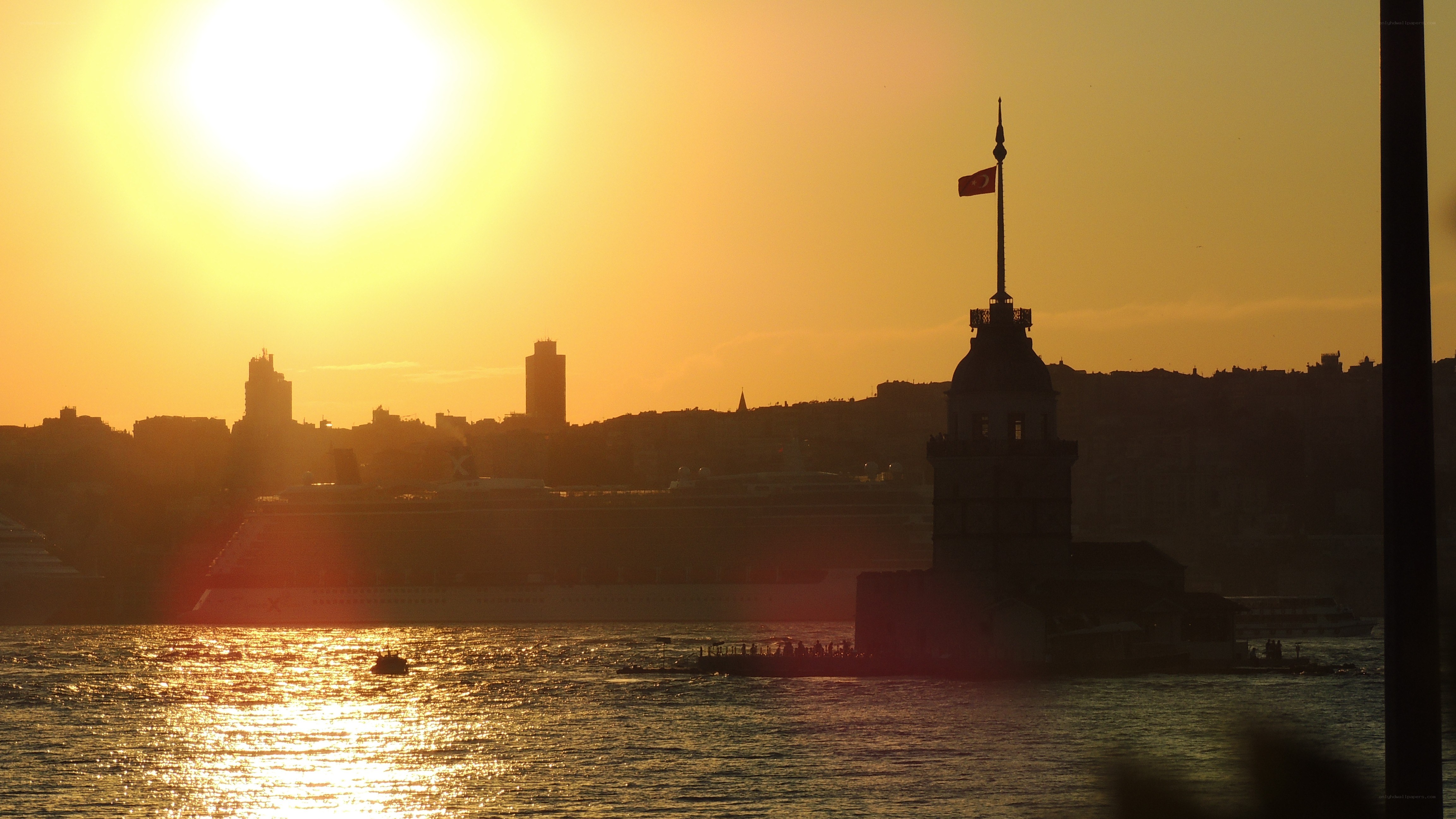 Sunset at the Maiden's Tower