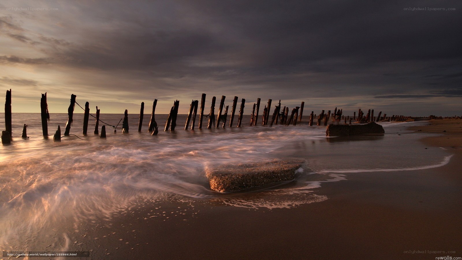 Sunset at the old pier