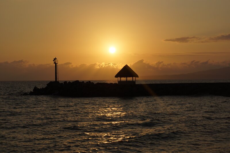 Sunset at the pier