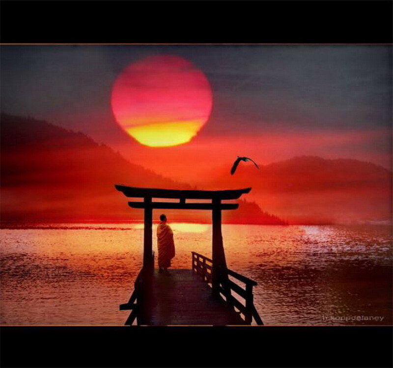 Sunset at the pier