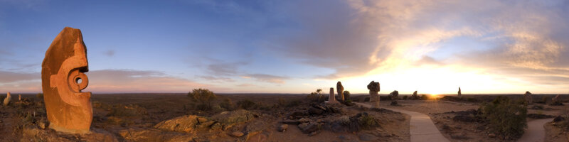 Sunset at the Pinnacles