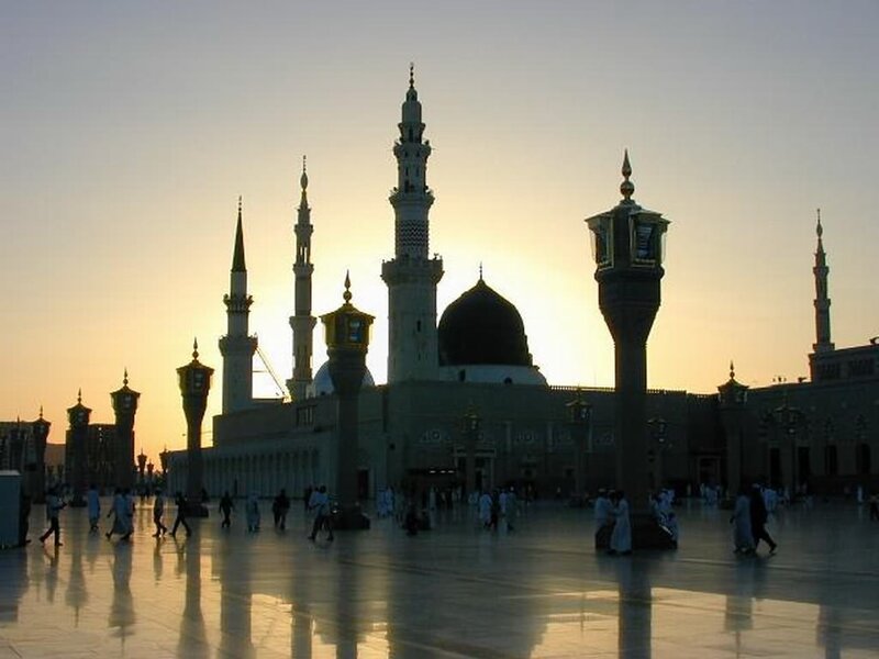 Sunset at the Prophet's Mosque
