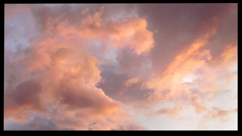 sunset clouds in sky