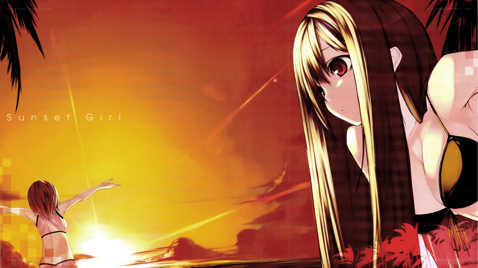 Sunset Girl artwork