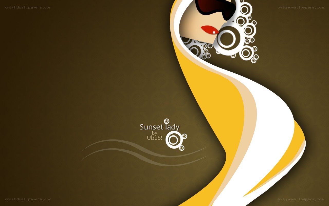 Sunset Lady artwork