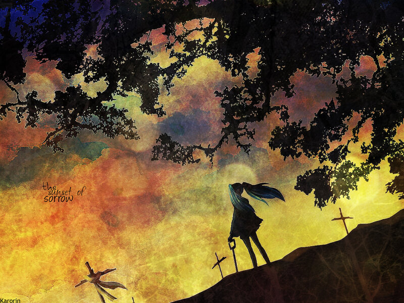 sunset of sorrow