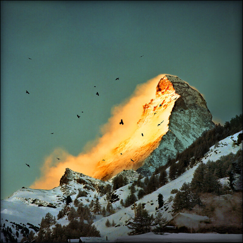 Sunset on the Matterhorn