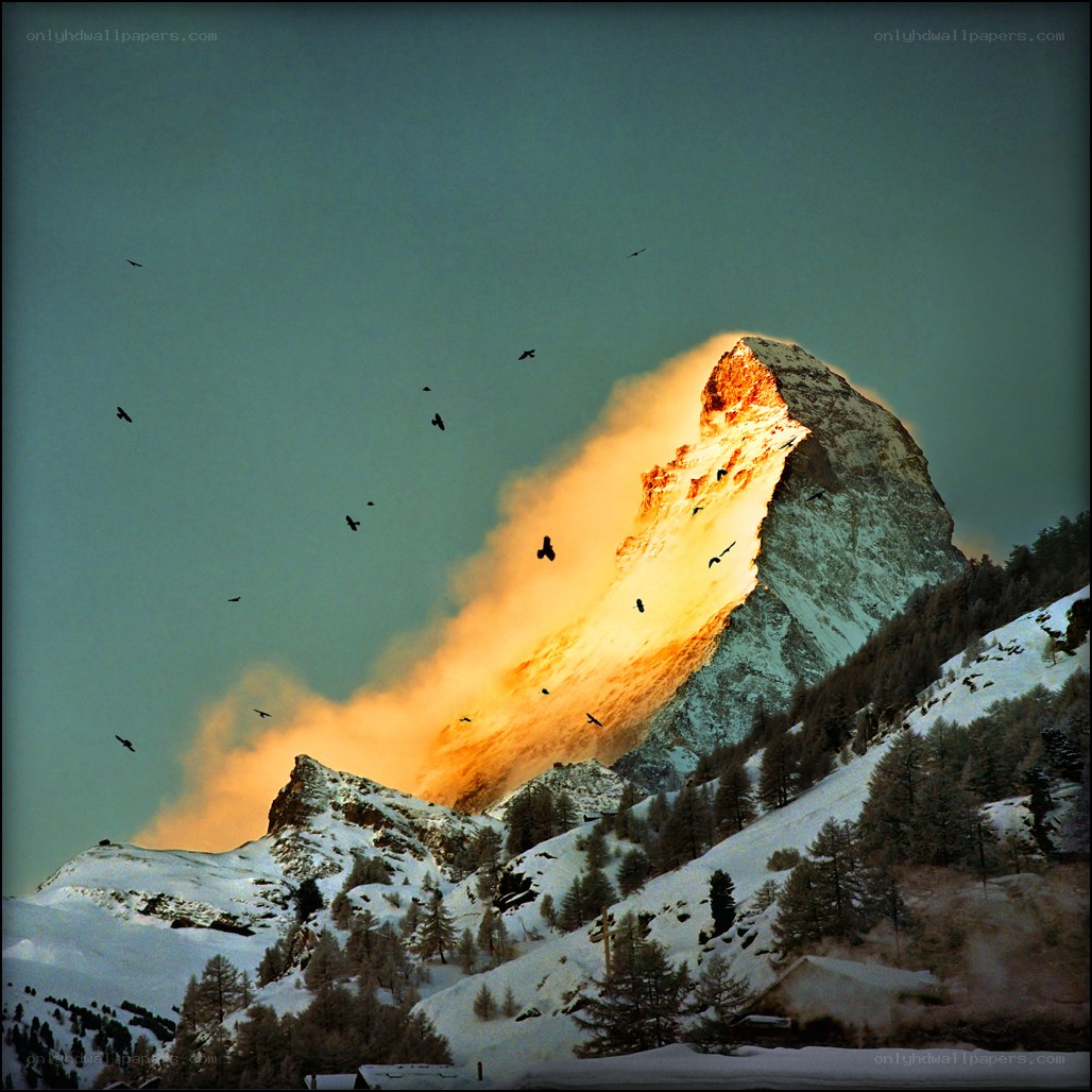 Sunset on the Matterhorn