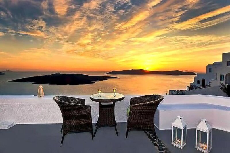 Sunset over Caldera