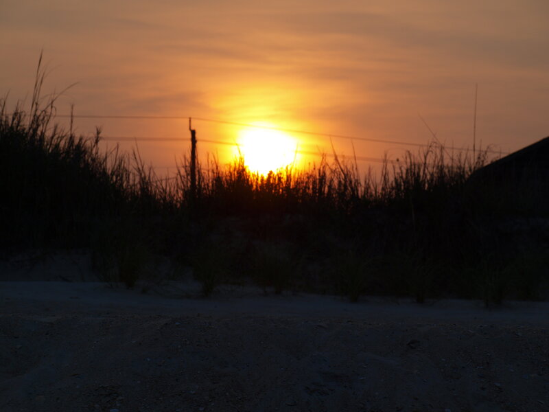 Sunset over Dunes